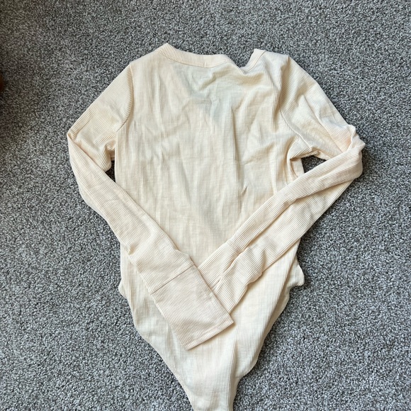 Culture Code Yellow Body Suit Size Large - Picture 3 of 3